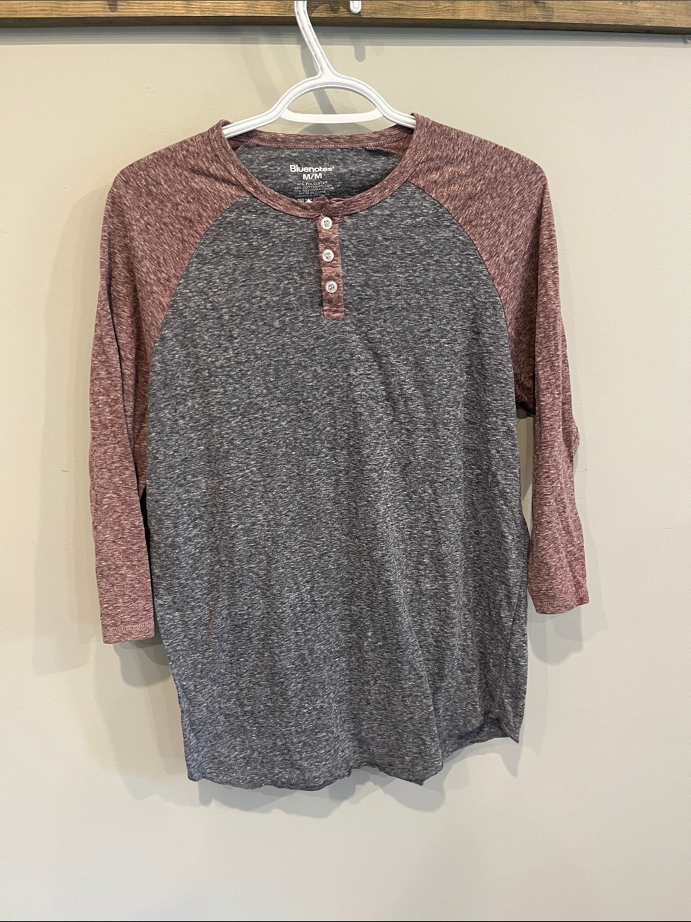 Médium mens blue note shirt
